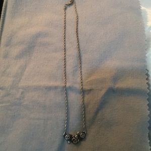 James Avery small rose necklace